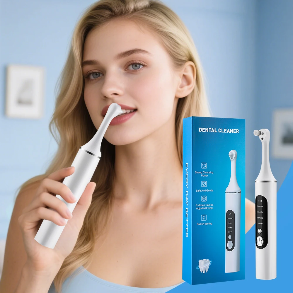 Teeth Whitening Led Kit - Elektrikli Diş Parlatıcı Diş Beyazlatma Temizleyici