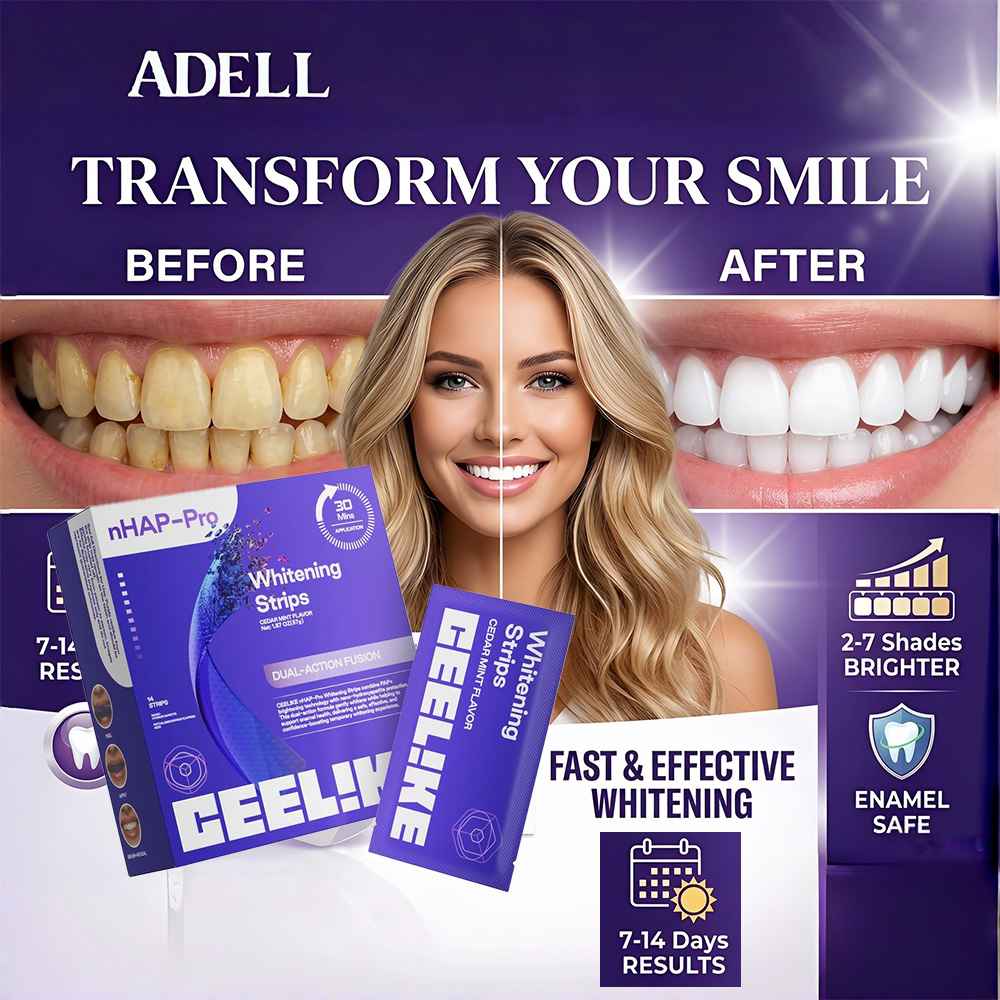 Teeth Whitening Effective - Mor Diş Beyazlatma Bantları 14 adet