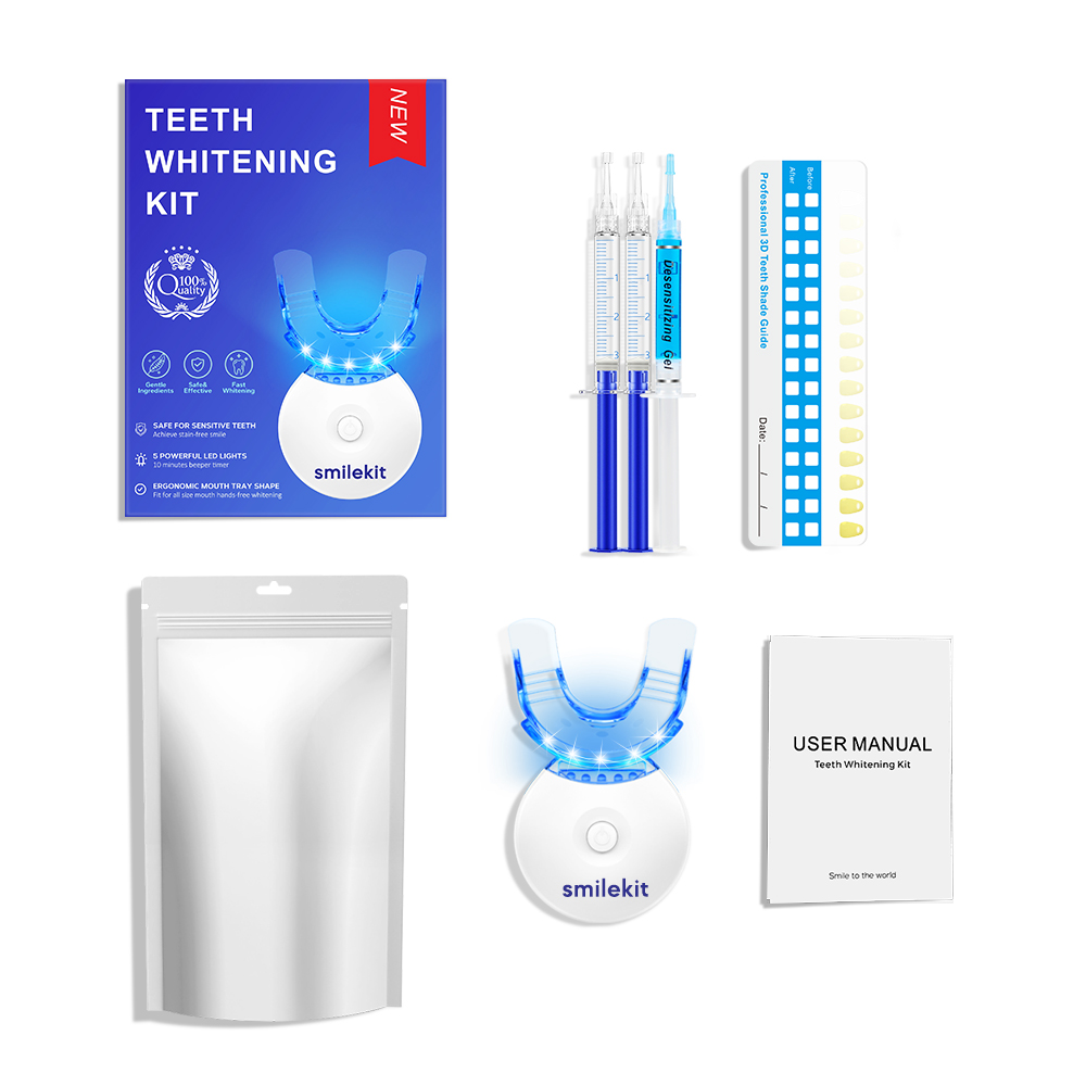 Teeth Whitening Led Kit - Diş Beyazlatma Kiti - %35 Karbamid