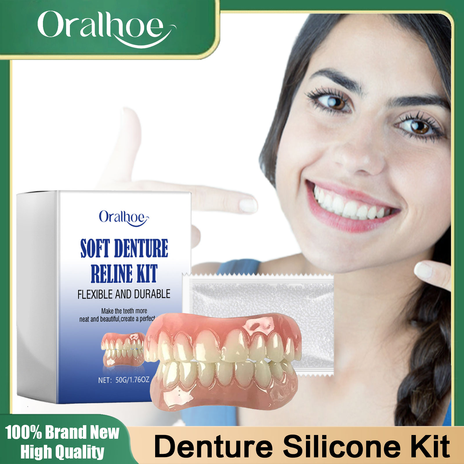 Teeth Whitening With Braces - Yumuşak Protez Tahliye Kiti Mükemmel Uyum