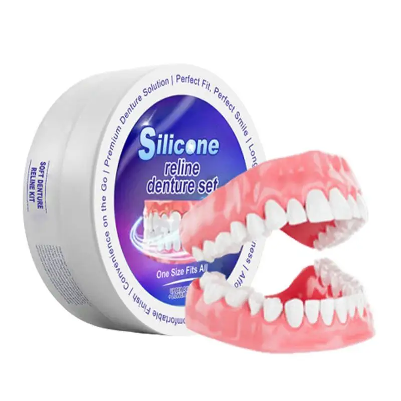 Teeth Whitening With Braces - Silikon Protez Seti Fit Geçici Ortodonti