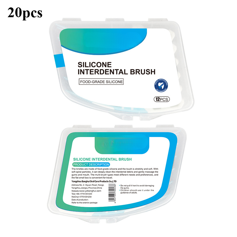 Teeth Whitening Gels - Silikon Diş Arası Diş Fırçası Diş