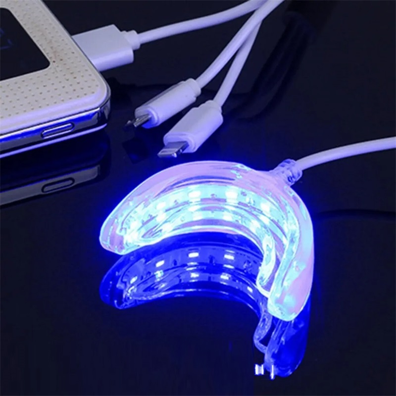 Teeth Whitening Led Kit - Diş Beyazlatma Hızlandırıcı Akıllı LED Mavi