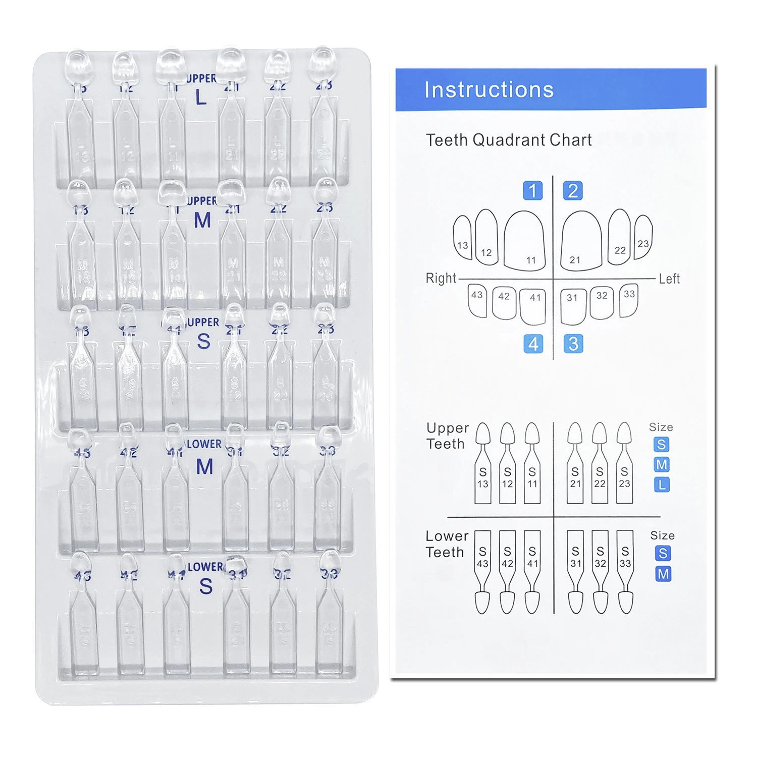 32 adet/takım Diş Kaplama Kalı - Teeth Whitening Moulds incelemesi ve fiyatı