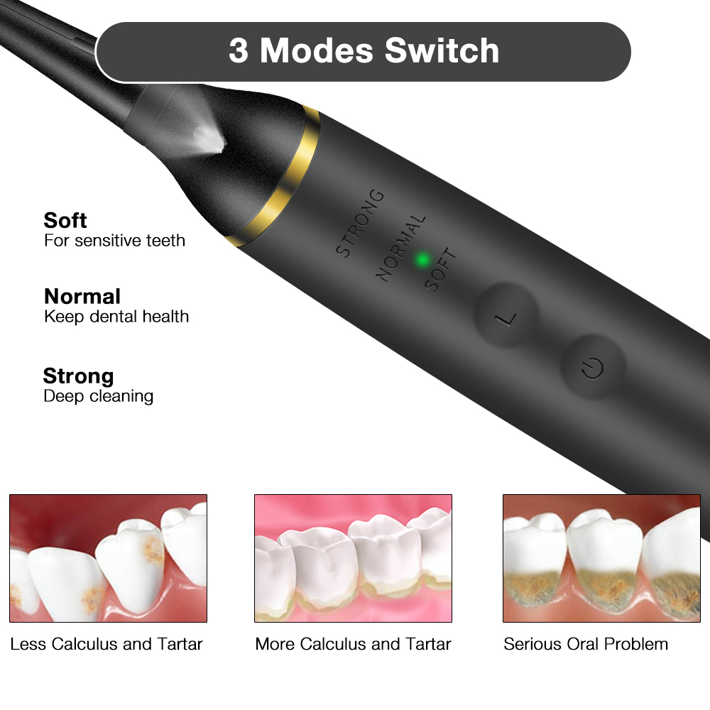 Elektrikli Sonic diş taşı ölçe - Teeth Whitening Led Kit incelemesi ve fiyatı