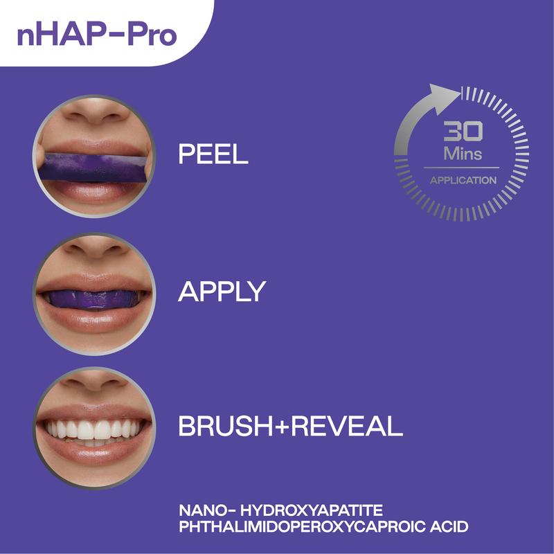 Mor Diş Beyazlatma Bantları 14 - Teeth Whitening Effective incelemesi ve fiyatı