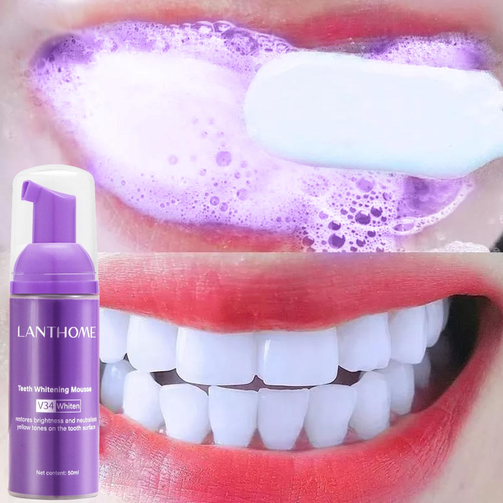V34 Köpük Diş Temizleme Diş Ma - Teeth Whitening Effective incelemesi ve fiyatı