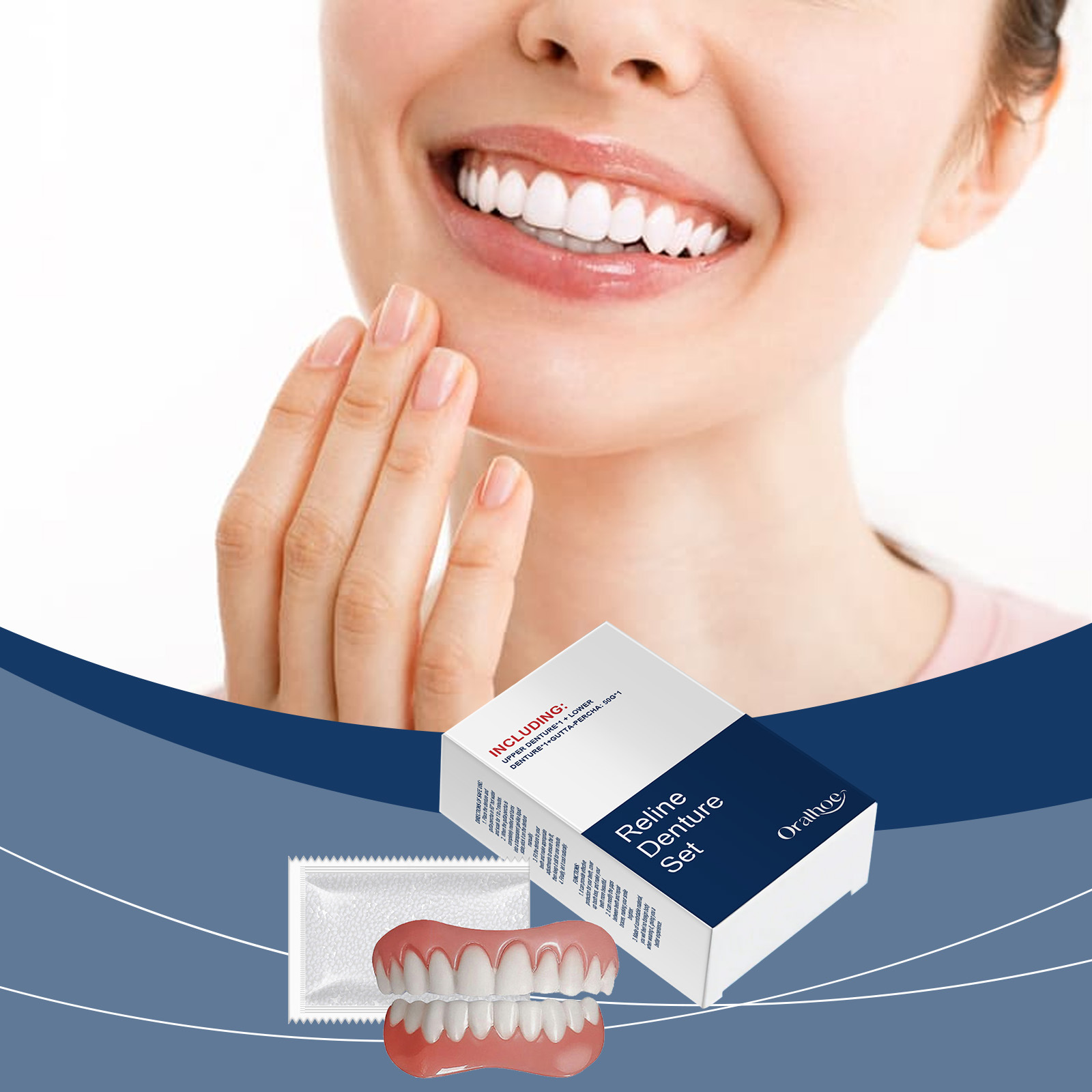 Takma Dişler Geçici Diş Ağız S - Teeth Whitening With Braces incelemesi ve fiyatı
