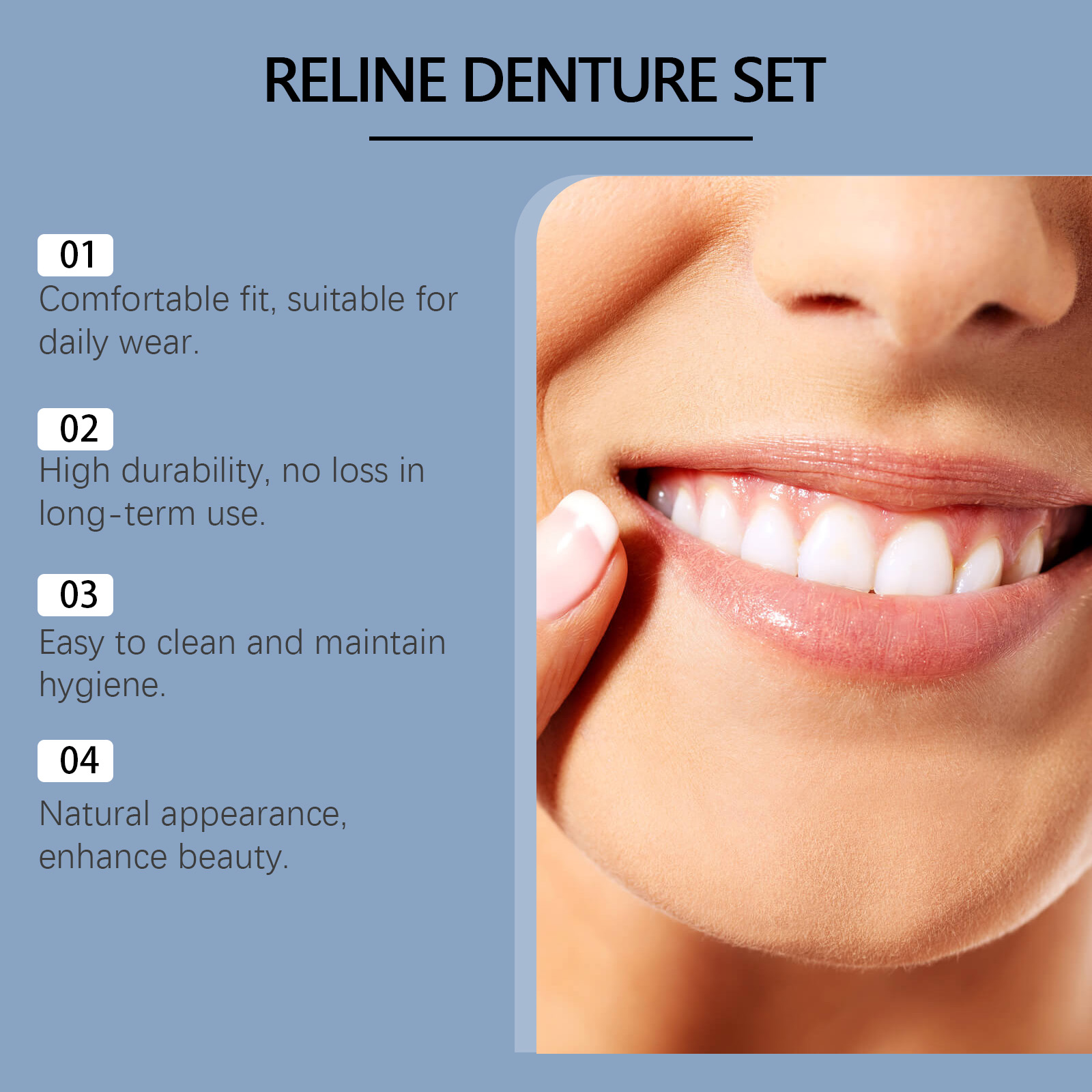 Takma Dişler Geçici Diş Ağız S - Teeth Whitening With Braces incelemesi ve fiyatı