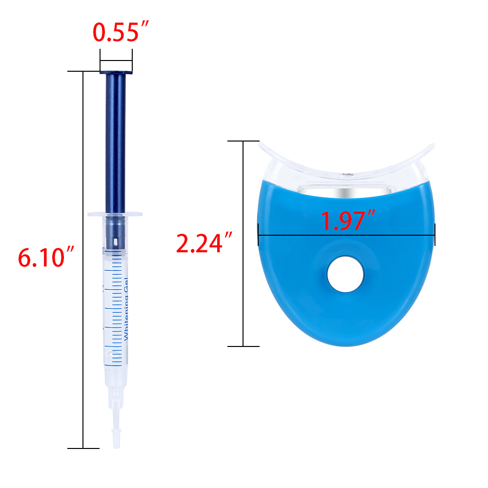 1 takım Diş Beyazlatma 44% Per - Teeth Whitening Led Kit incelemesi ve fiyatı