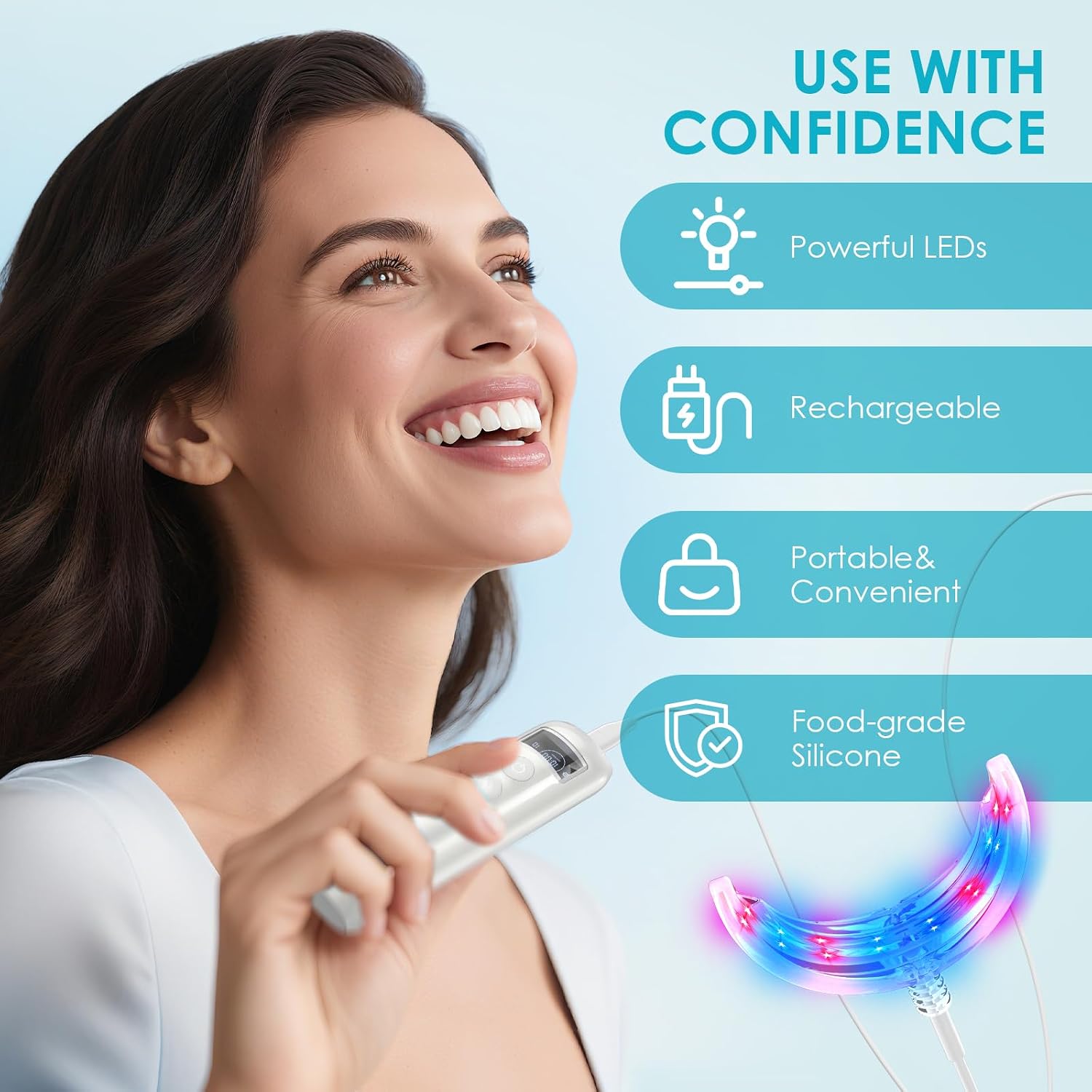 Diş Beyazlatma Hızlandırıcısı  - Teeth Whitening Led Kit incelemesi ve fiyatı