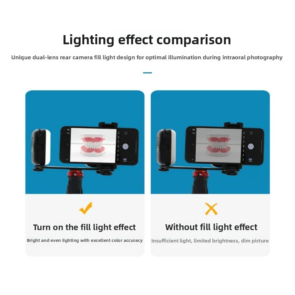Diş Fotoğrafçılığı Işığı, Akıl - Teeth Whitening Led Kit incelemesi ve fiyatı