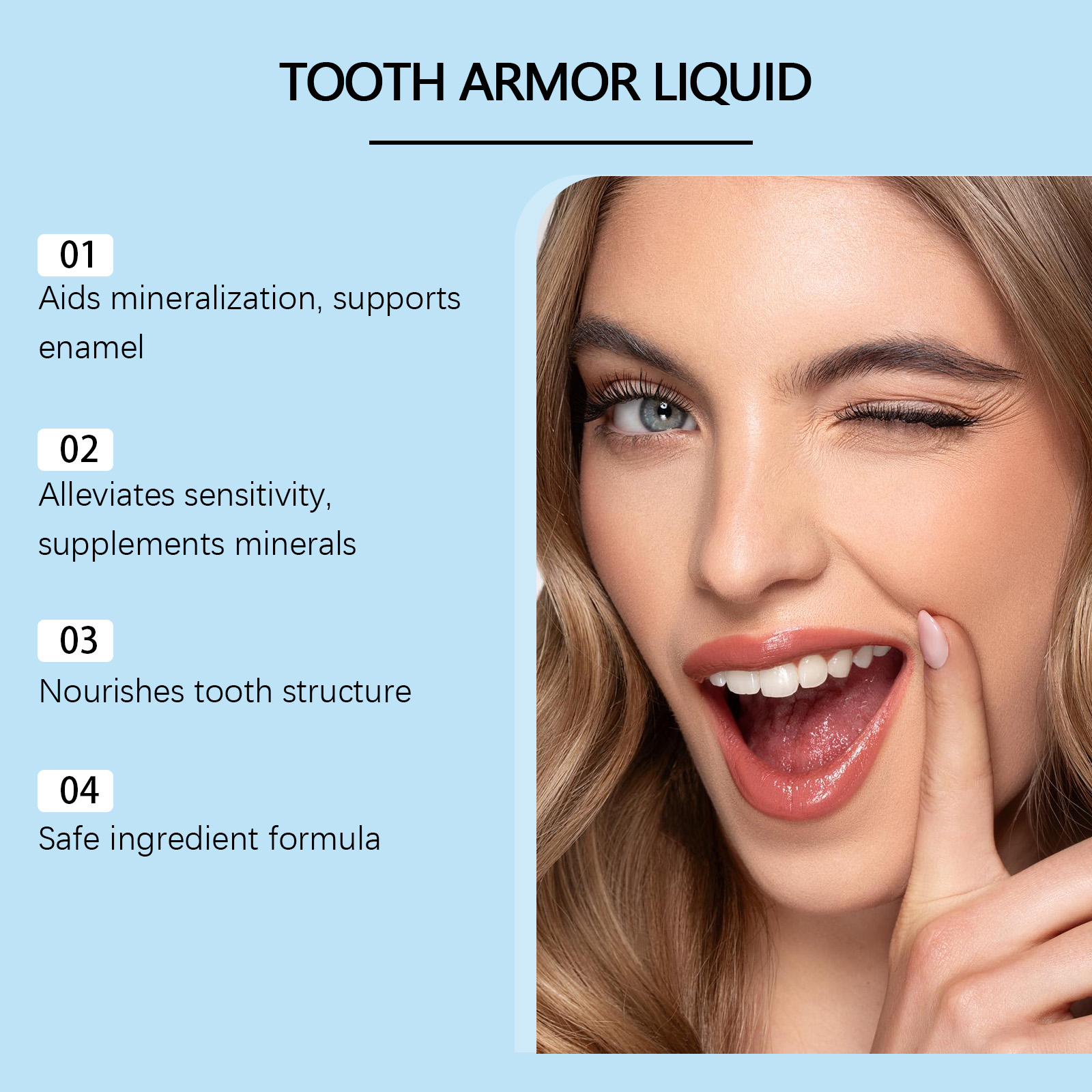 Diş Bakım Sıvısı Hidroksiapati - Teeth Whitening Effective incelemesi ve fiyatı