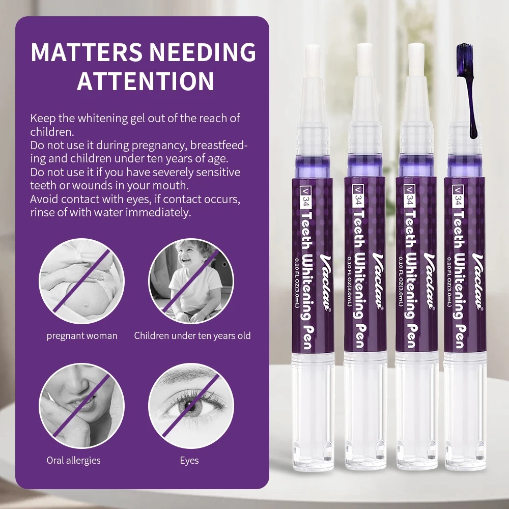 Vaclav V34 Mor diş beyazlatma  - Teeth Whitening Gels incelemesi ve fiyatı