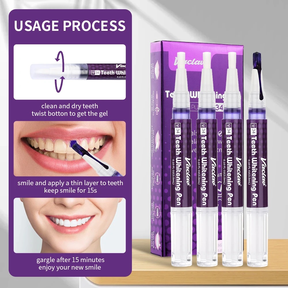 Vaclav V34 Mor diş beyazlatma  - Teeth Whitening Gels incelemesi ve fiyatı